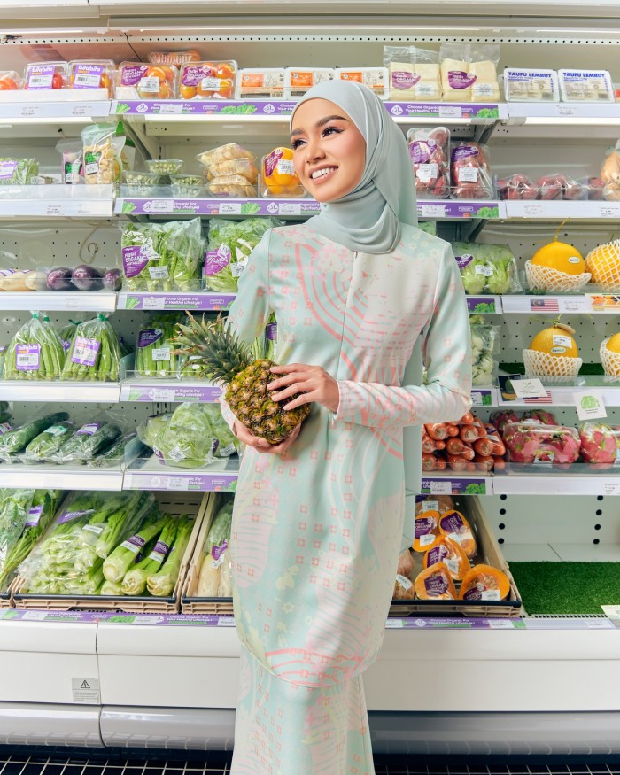 SIERRA KURUNG - GREYISH GREEN