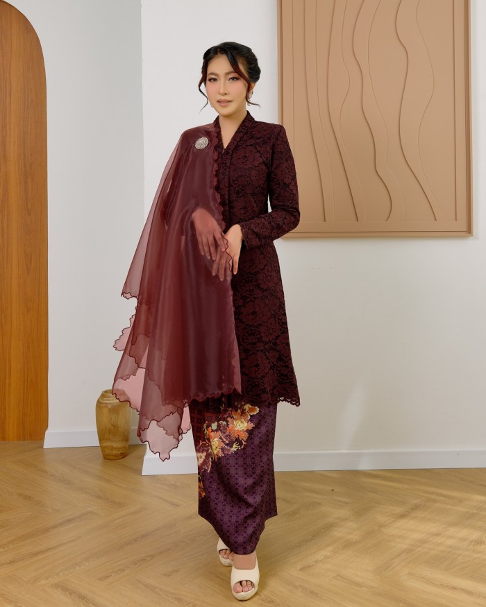 WIDURI KEBAYA - MAROON