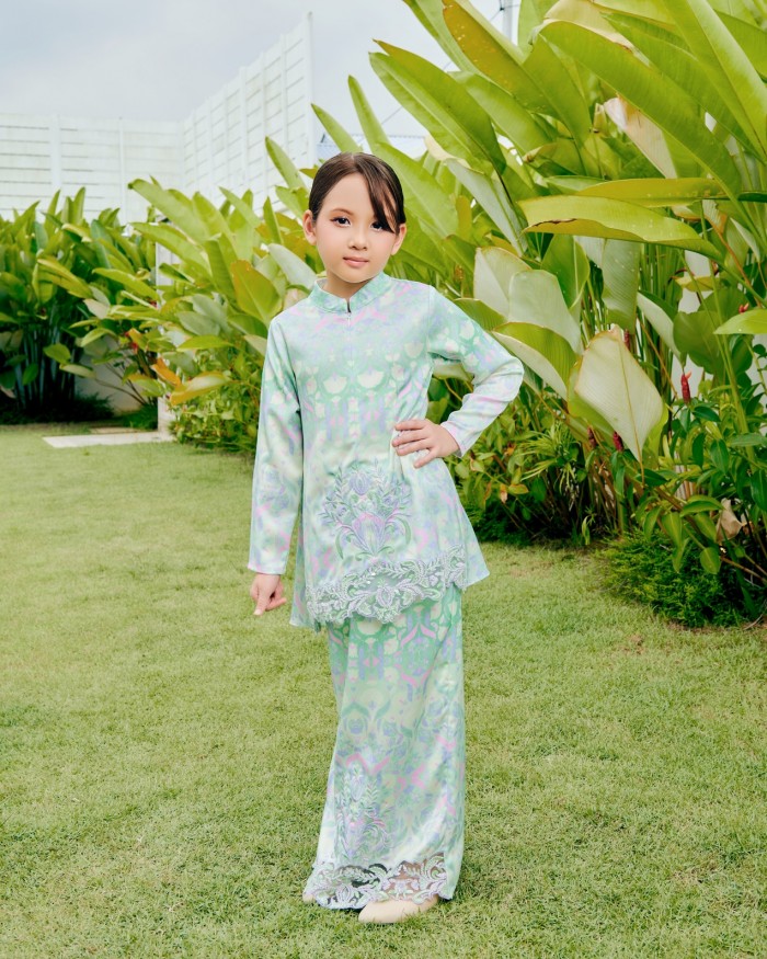 DELISHA KURUNG (KID)  - MINT GREEN