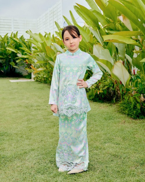 DELISHA KURUNG (KID)  - MINT GREEN