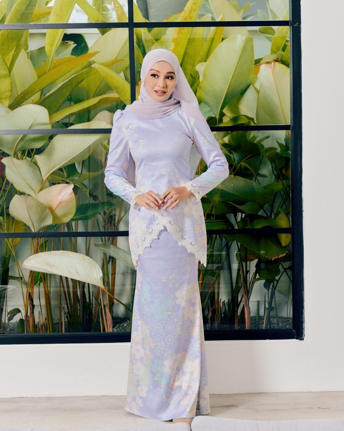 DHEA KURUNG - PURPLE LAVENDER