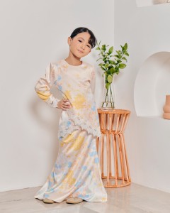 DHEA KURUNG (KID) - NUDE CREAM