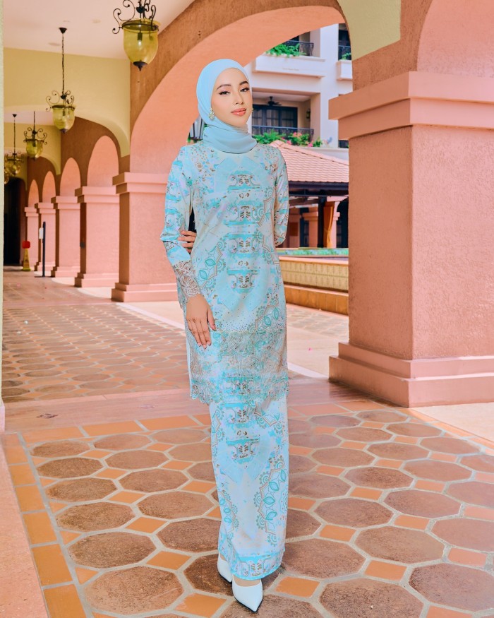 ARELLA KURUNG - SAGE TURQOISE