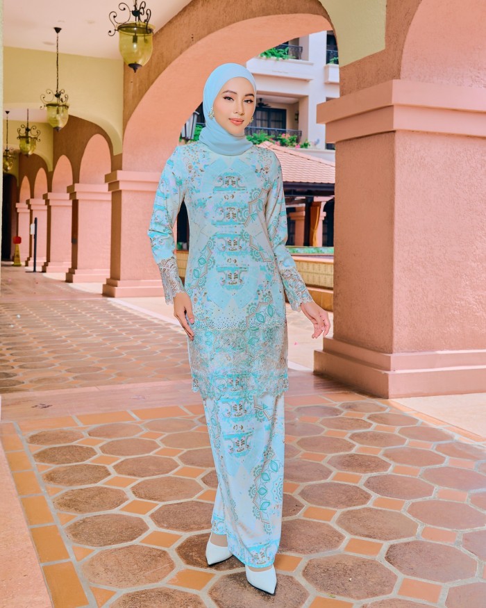 ARELLA KURUNG - SAGE TURQOISE