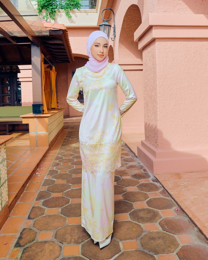 ANNA KURUNG - SOFT YELLOW