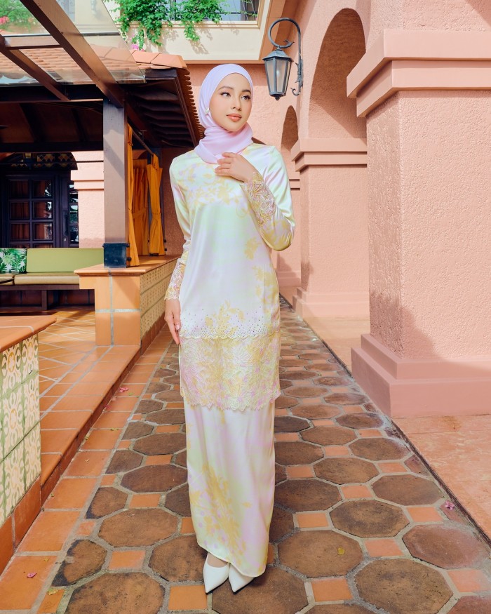 ANNA KURUNG - SOFT YELLOW