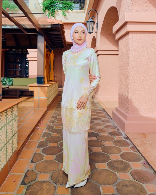 ANNA KURUNG - SOFT YELLOW