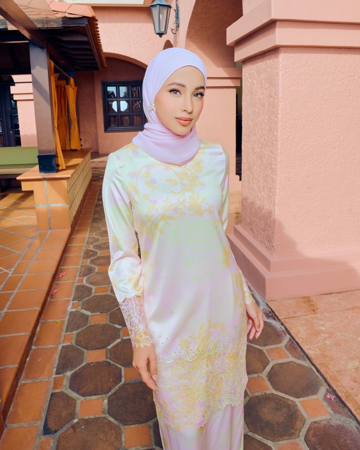 ANNA KURUNG - SOFT YELLOW