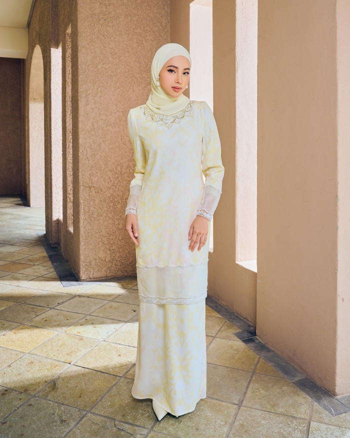 MASHITA KURUNG - SOFT YELLOW