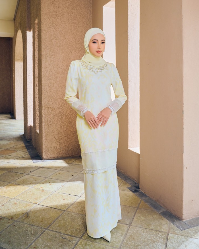 MASHITA KURUNG - SOFT YELLOW