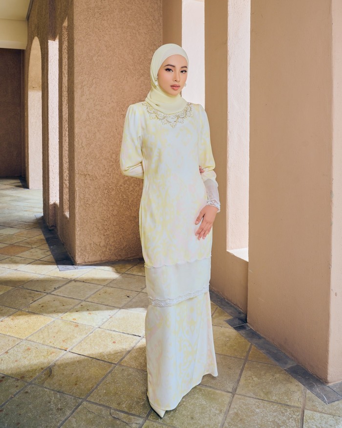 MASHITA KURUNG - SOFT YELLOW