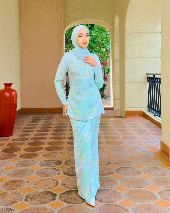 FELECIA KURUNG - MINT BLUE