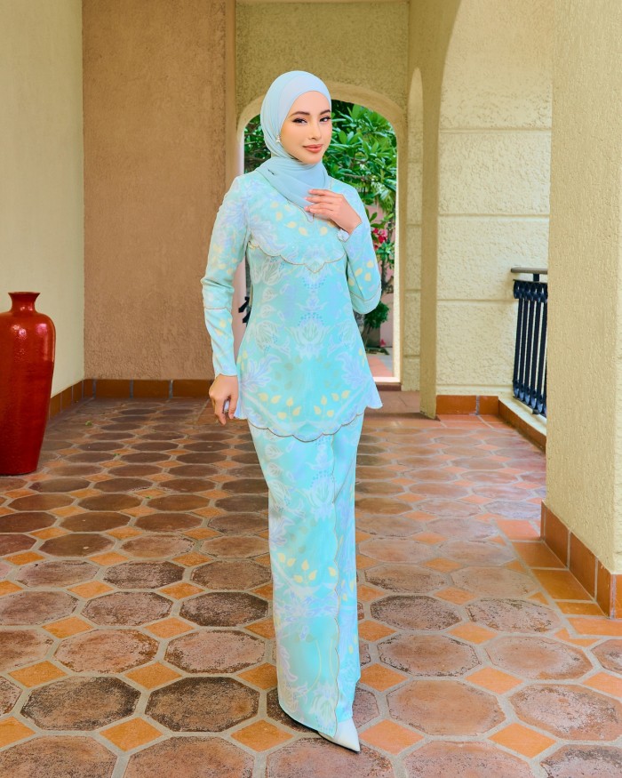 FELECIA KURUNG - MINT BLUE