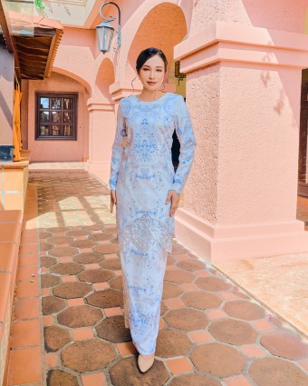 INAYA KURUNG - GREYISH BLUE