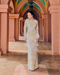 AZALEA KURUNG -LEMON YELLOW