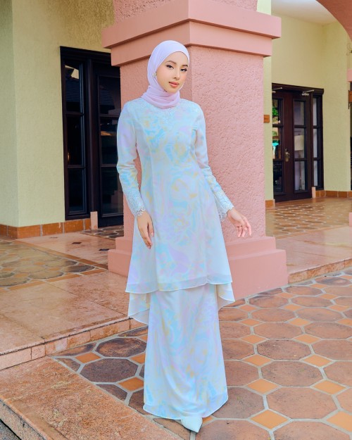 IZZARA KURUNG - CREAMY LILAC