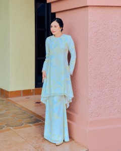 IZZARA KURUNG - YELOWISH BLUE