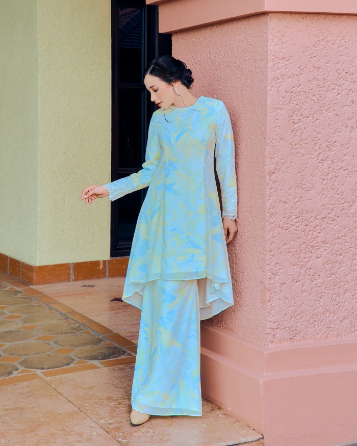 IZZARA KURUNG - YELOWISH BLUE