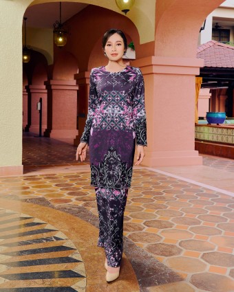 JULIA  KURUNG - DARK PURPLE