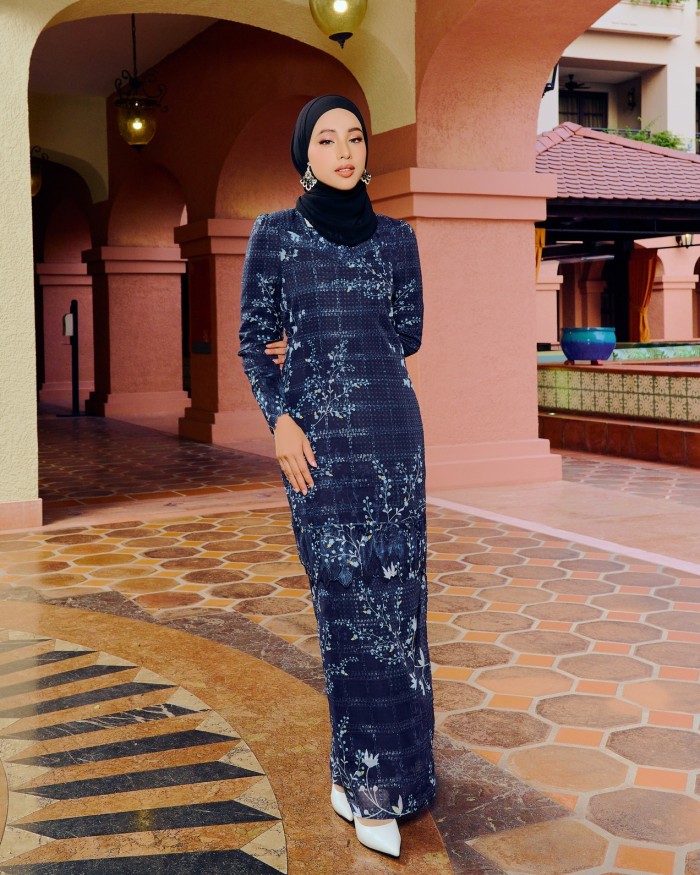 THALIA KURUNG - MIDNIGHT BLUE