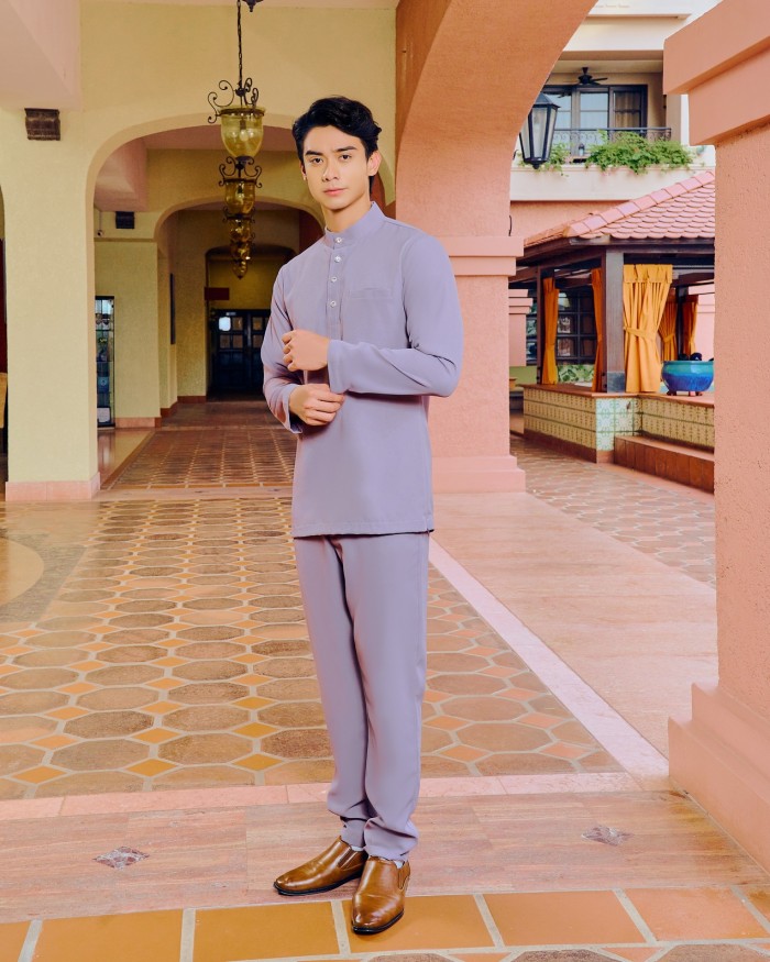 JAZZMAN BAJU MELAYU - PURPLE LAVENDER