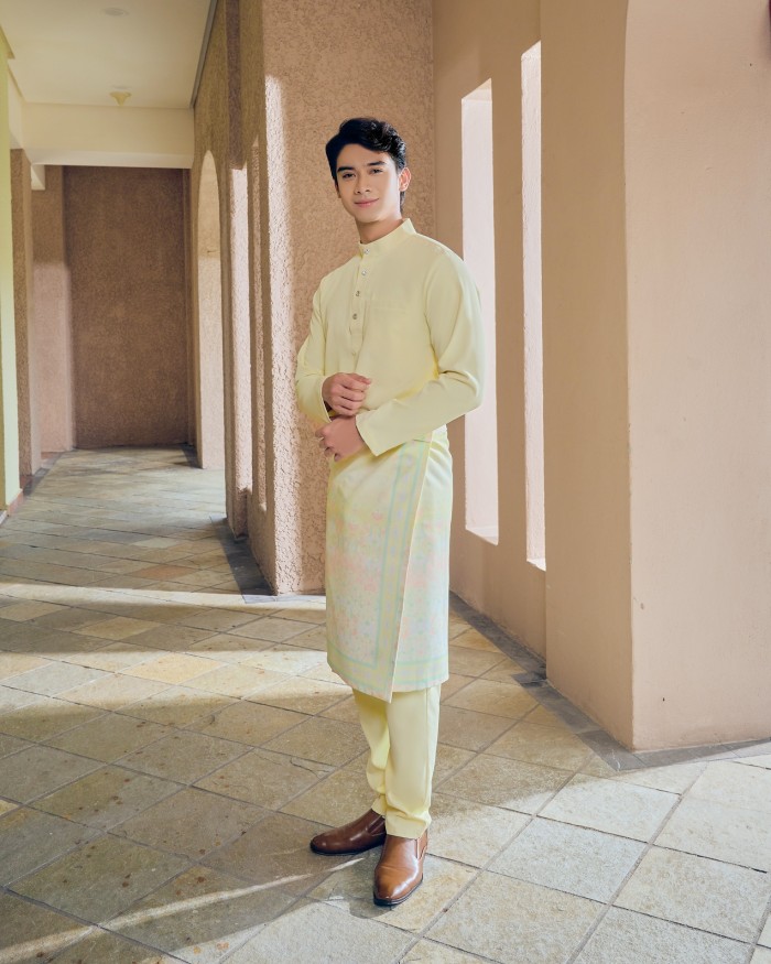 JAZZMAN BAJU MELAYU - SOFT YELLOW