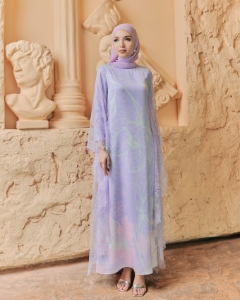 NEERA ABAYA - PURPLE LILAC