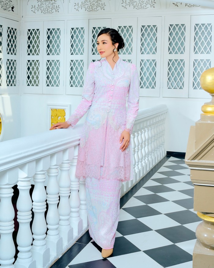 SAFEEYA KEBAYA -  ROSE PINK