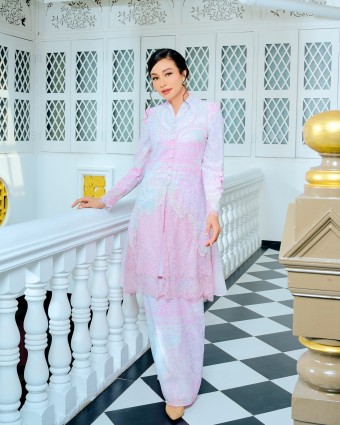 SAFEEYA KEBAYA -  ROSE PINK