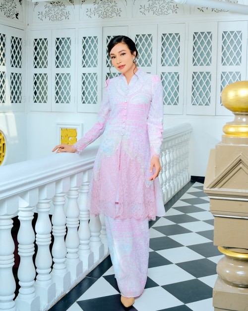 SAFEEYA KEBAYA -  ROSE PINK