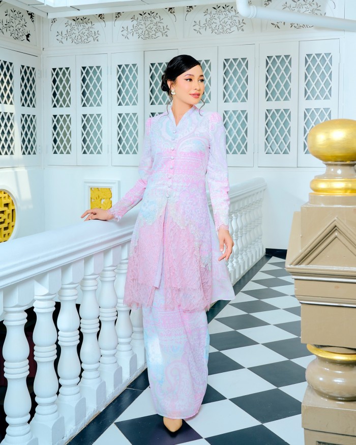 SAFEEYA KEBAYA -  ROSE PINK