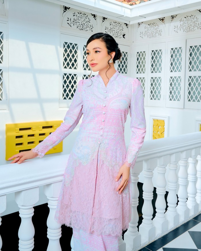 SAFEEYA KEBAYA -  ROSE PINK