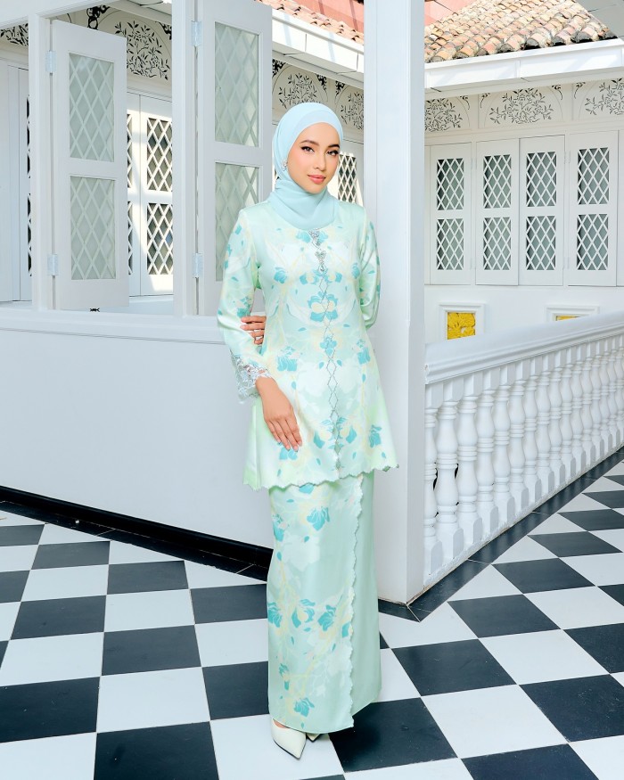 TASNEE KURUNG - MINT GREEN