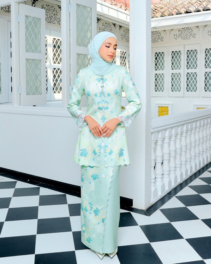 TASNEE KURUNG - MINT GREEN