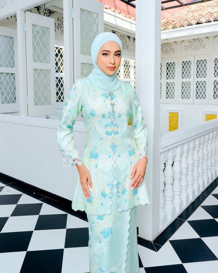 TASNEE KURUNG - MINT GREEN