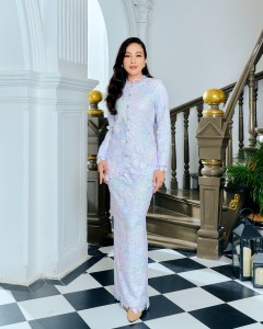 DIAN KURUNG - PURPLE LAVENDER