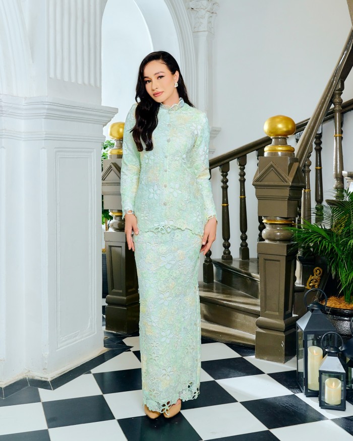 DIAN KURUNG -   MINT GREEN