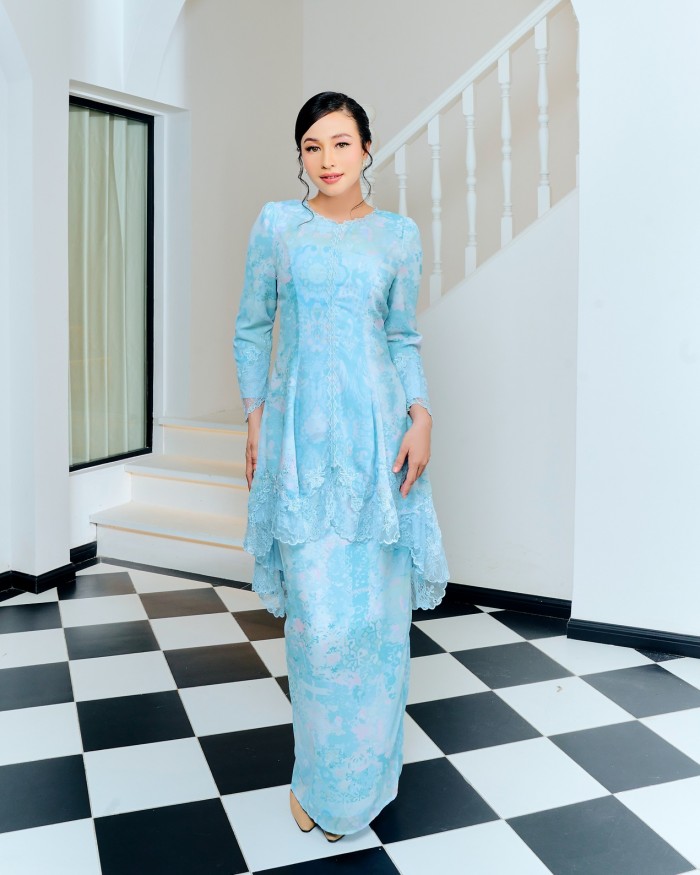 AMYLIA KURUNG - BABY  BLUE