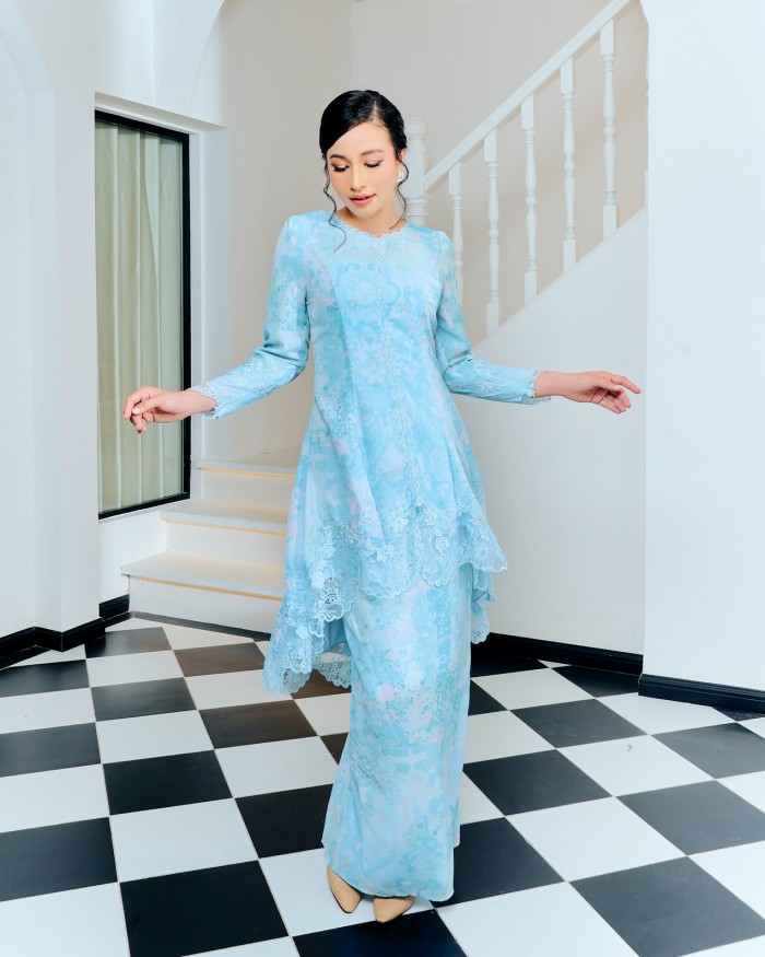 AMYLIA KURUNG - BABY  BLUE