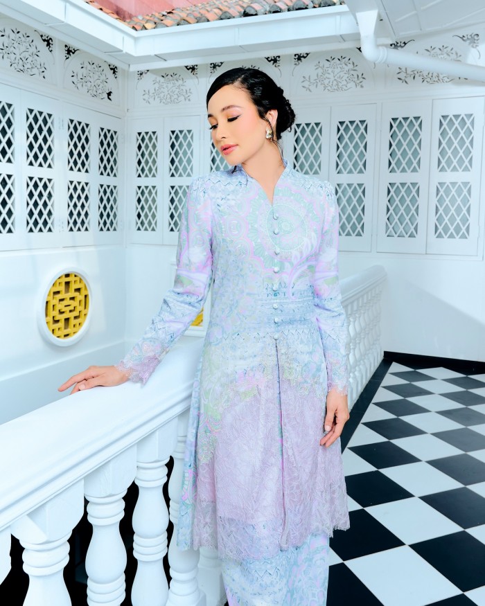 SAFEEYA KEBAYA - MAUVE PURPLE