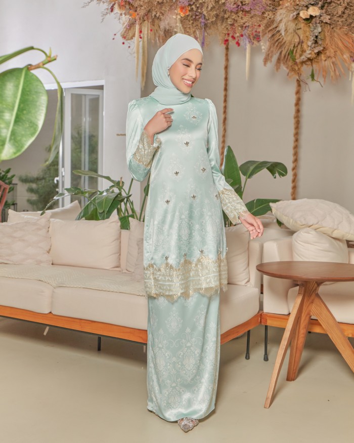 QALEESYA KURUNG - TURQUOISE MINT