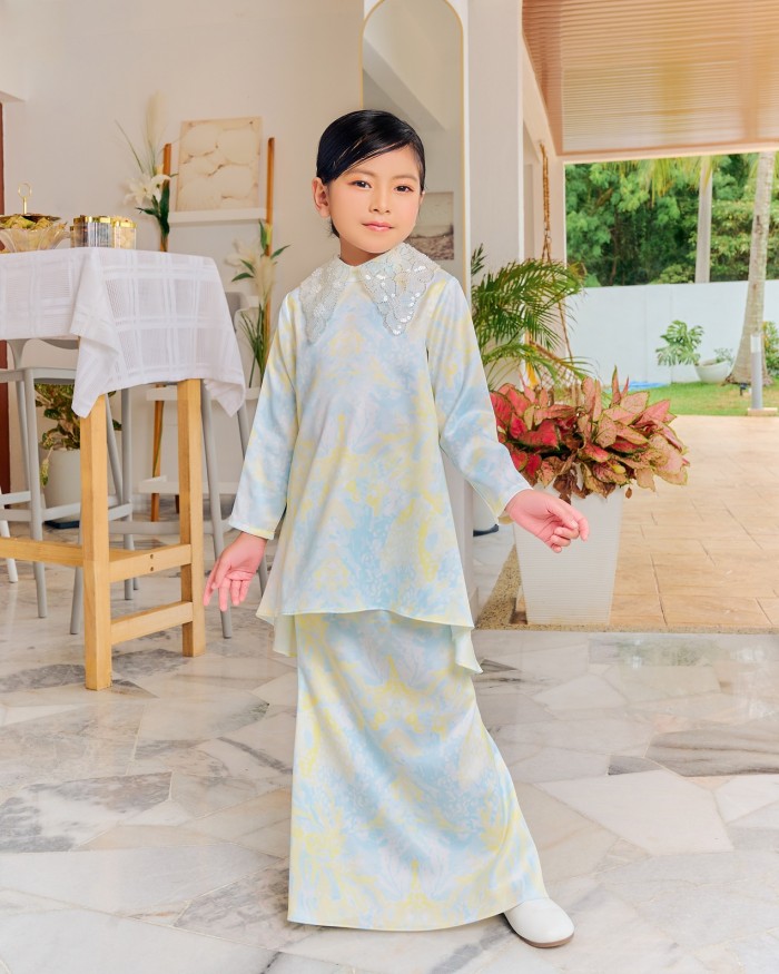 SHIRLYN KURUNG (KID) - BLUISH YELLOW