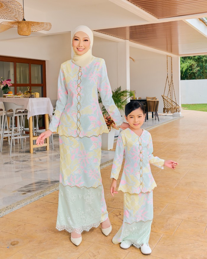 YULIA KURUNG (KID) - MINT BLUE