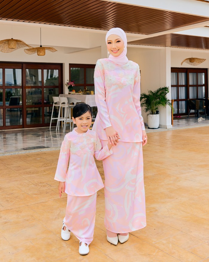 ELSA KURUNG (KID) - PINKY LILAC