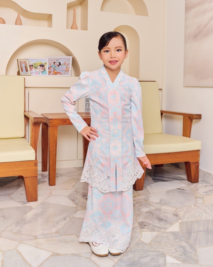 ESTINA KURUNG (KID) - NUDE BLUE