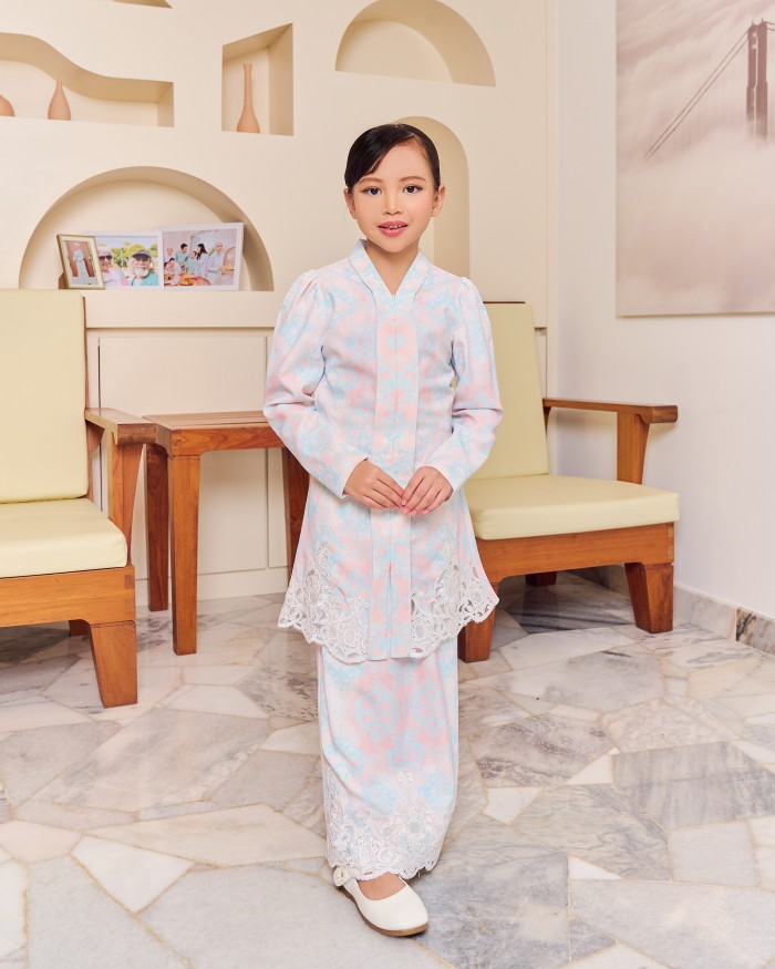 ESTINA KEBAYA (KID) - NUDE BLUE