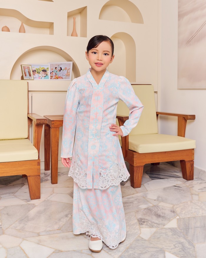 ESTINA KEBAYA (KID) - NUDE BLUE