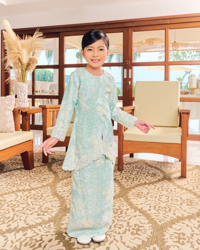 EMYRA KURUNG (KID) -  SAGE GREEN