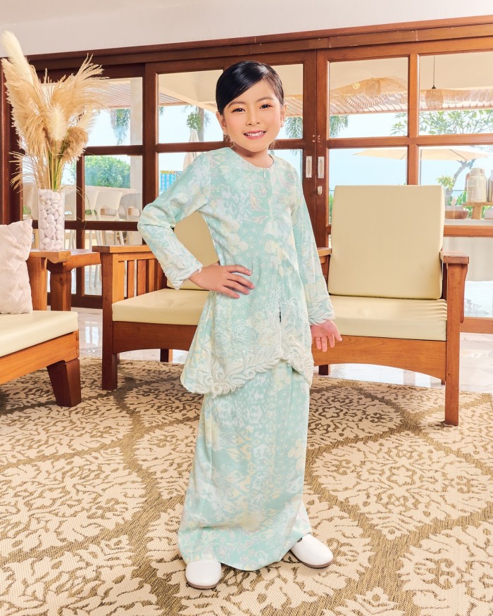 EMYRA KURUNG (KID) -  SAGE GREEN