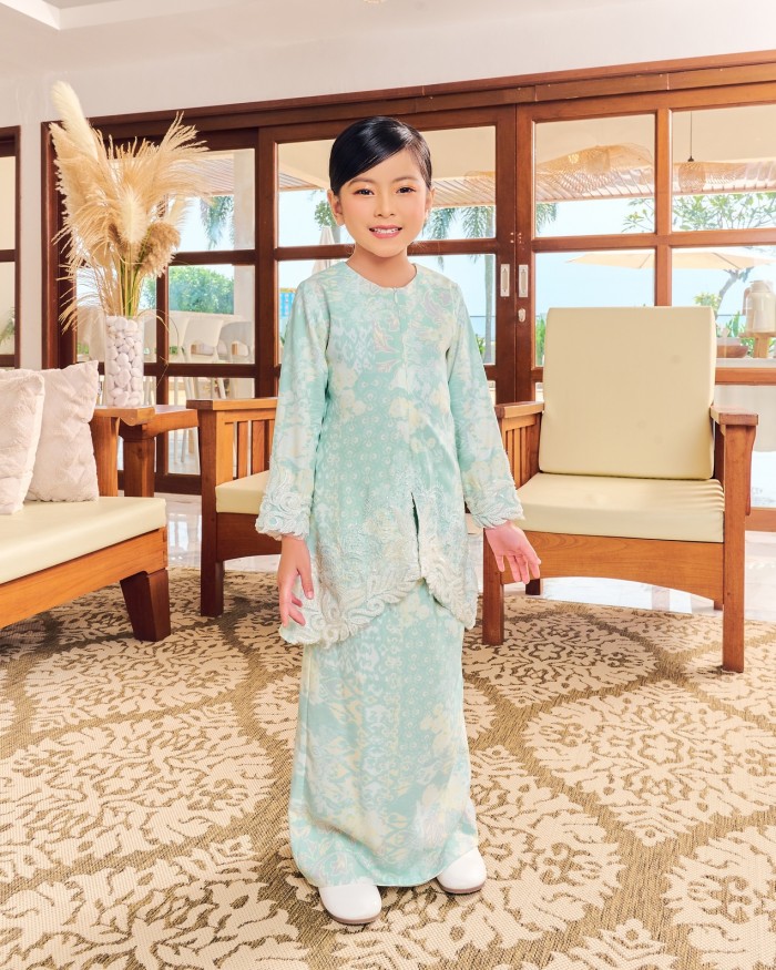 EMYRA KURUNG (KID) -  SAGE GREEN